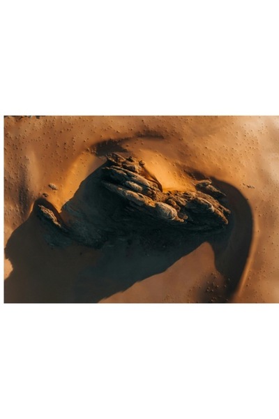 OEM Pictură pe pânză, „Misterul stâncii din Deșertul de Aur”