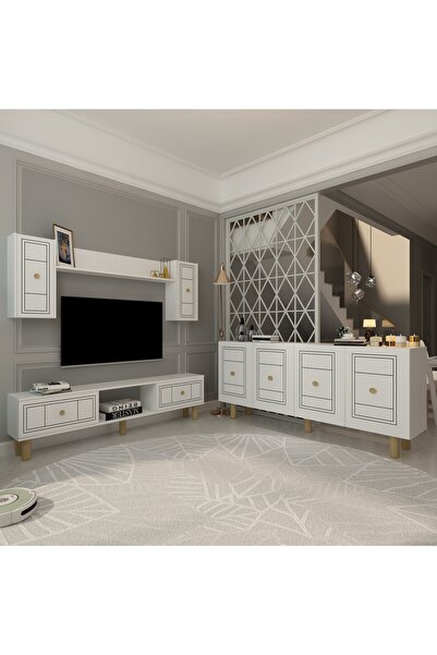 DEMONTE DECOR DARİODD BOHEM KONSOL (KB150), BOHEM TV ÜNİTESİ 2 Lİ SALON TAKIMI