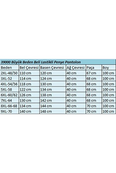 Eslina 39000 Plus Size High Waist Elasticized Wide Leg Combed Pants - Purple