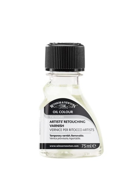 Winsor and Newton ورنيش رتوش زيتي للفنانين - 75 مل