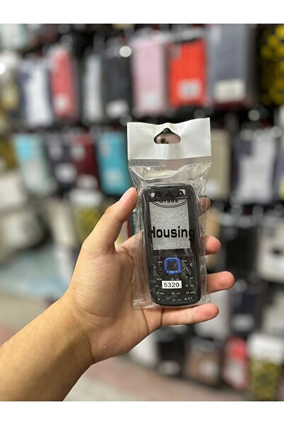 Nokia 5320 Kapak Tuş Takımı-Mavi