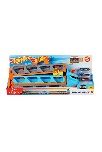 mattel Mega truck transporter for Hot Wheels Speedway Hauler cars