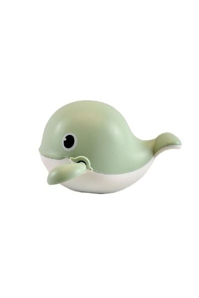 Royal Bath Toy for Children, Green Whale