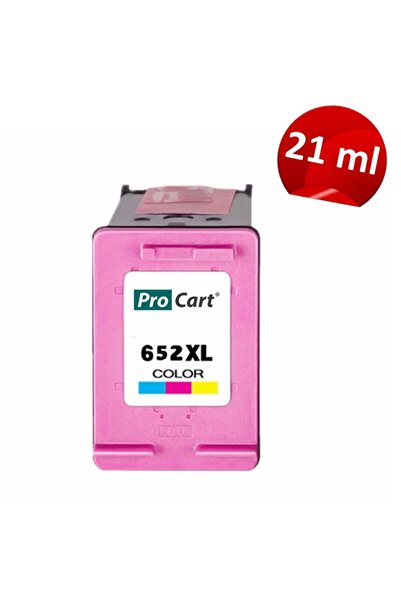 PROCART Cartuș de cerneală tricolor de mare capacitate compatibil HP 652XL,