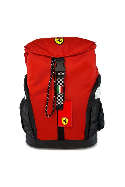 Ferrari Red school backpack 28 x 15.5 x 48 cm