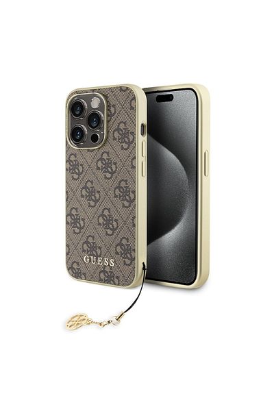 Royal Protective Case for iPhone 15 Pro, Protect, G91, Leather, Light Brown