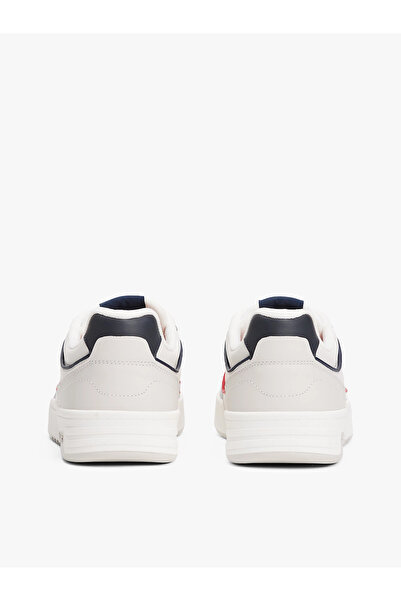 Tommy Hilfiger Erkek TJM Cupsole Elevated Sneaker Ayakakbı - Beyaz