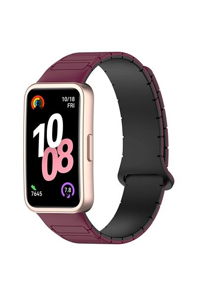 O Ozone Magnetic Loop Strap for Huawei Band 10 | Huawei Band 9 |8 Watch Band, Silicone Sport Strap Watchband