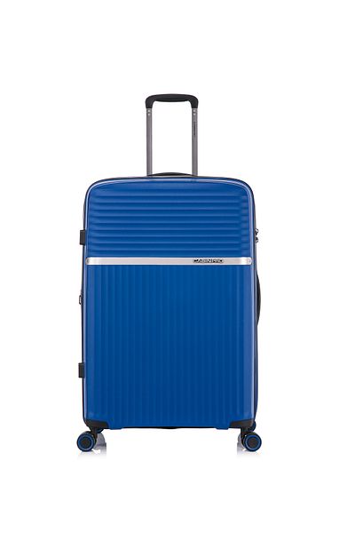 CABIN PRO Trolley Bag 20 Inch - Polypropylene Hard Shell Carry On Luggage - TSA Lock - 4 Wheels- Sapphire Blue