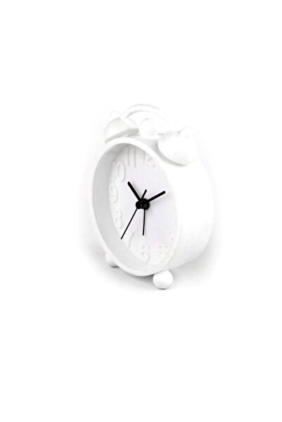 Evia Ceas cu alarmă din silicon alb, 130x98x34mm