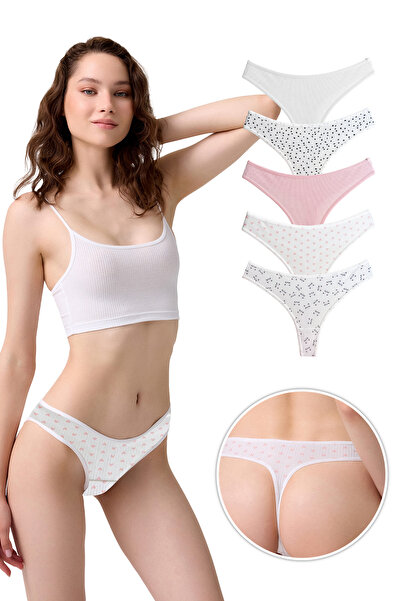 Cottonhill KAŞKORSE KÜLOT BEYAZ