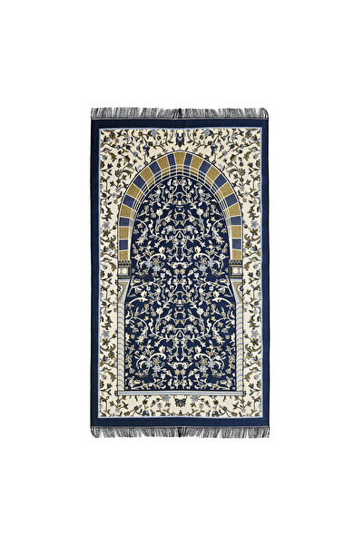 Yeşilipek Hira Pamuk Ravza Desen Seccade Çözgü Saçaklı