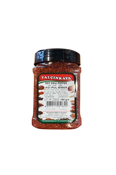 Yalçınkaya YALCINKAYA HOT PEPPER FLAKES 160 GR