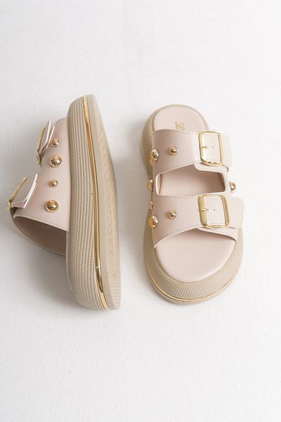 LDR Women's Buckle Trock Slippers