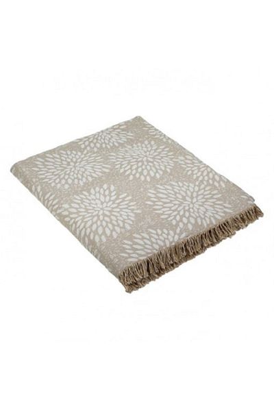 OEM Cuvertura decorativa, dimensiune 180x160 cm, Bej
