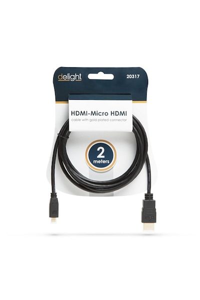 DELIGHT Micro HDMI Cable Delight, 2 m