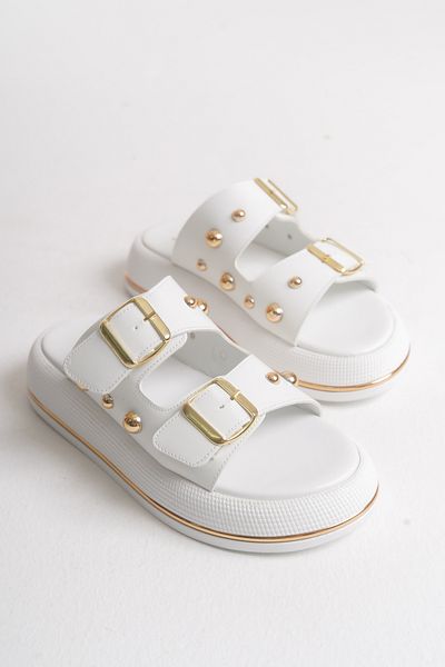 LDR Women's Buckle Trock Slippers