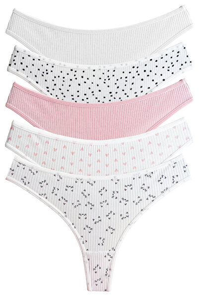 Cottonhill KAŞKORSE KÜLOT BEYAZ