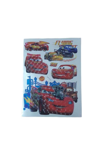 OEM Set Evia decorative 8D stickers with Racing Cars