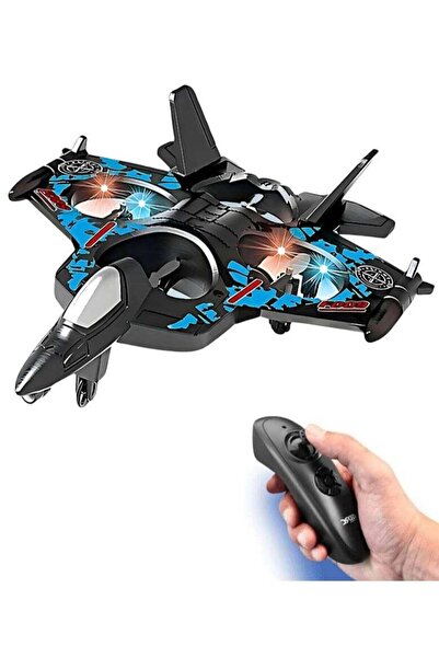 Toybox طائرة مقاتلة نفاثة بالتحكم عن بعد، طائرة شراعية من إسفنج EPP، لعبة طائ...