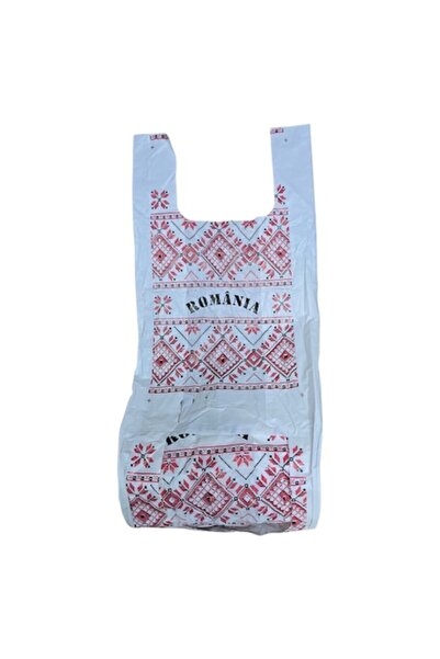 OEM Reusable Market Bags, Traditional Design, 4-5 kg, 24×40 cm, 50 pcs/roll