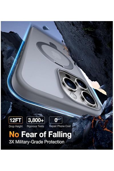 TORRAS Magnetic Ostand for iPhone 15 Pro Max Case 6.7 inch