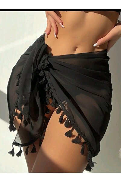 BF Bikini Fashion Σετ μπικίνι με λεπτομέρεια με φούντα