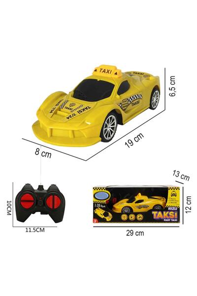 Tıfıl Toys Uzaktan Kumandalı 4 Fonksiyonlu Oyuncak Ticari Araba - Taxi SB 2040