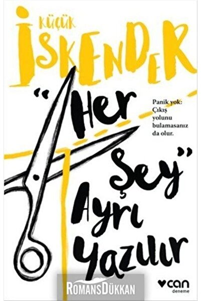 Can Yayınları Her Şey Ayrı Yazılır Küçük Iskender