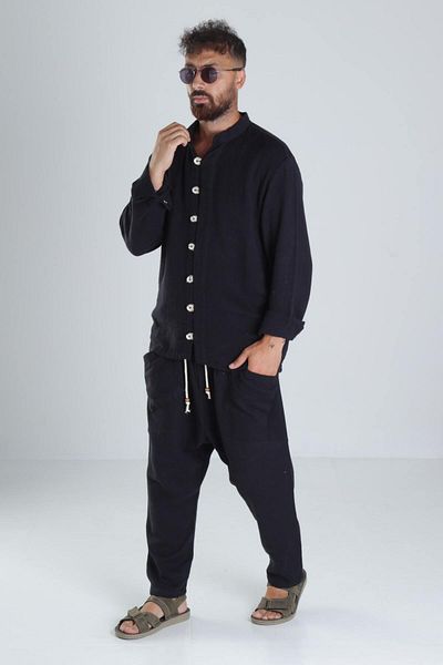 COCOPELLI Design Black Muslin Shalwar Suit