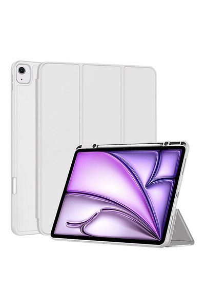 2DAYFIND Protective Case for iPad Air 13 2024/Air 13 2025, G38, TPU, Titanium Grey