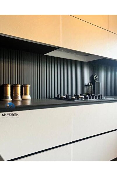 AGT AKYÜREK STORE LB 3783 MODEL SOFT SİYAH DEKOR PROFİL DUVAR KAPLAMA PANEL LAMBİRİ