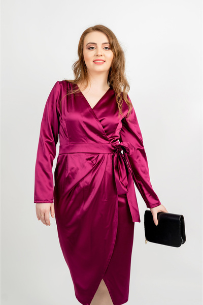 OEM Rochie de ocazie Maddy, Vișinie - M(38)