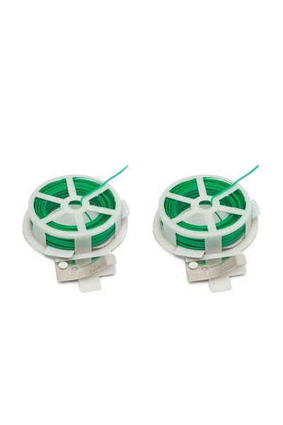 Evia Plastic Binding Thread Set, On Spool, With Cutting Knife, 2 X 20 M EV614