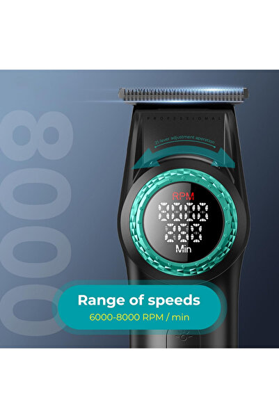 VGR V-977 Profesyonel Saç ve Sakal Tıraş Makinesi Siyah