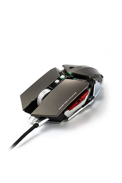 Akyta Gaming mouse AM-3801C, adjustable size, 4000DPI, programmable buttons, black