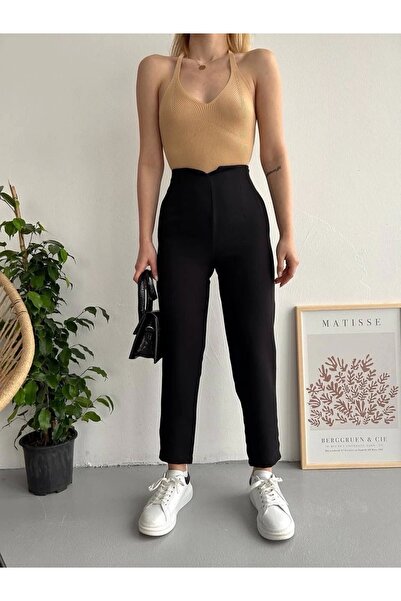 hibiscus أطلس فليتوس بنطلون أسود