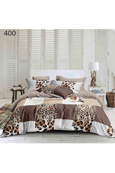 FIONNA.RO Finet Bed Linen - Animal Print Checks