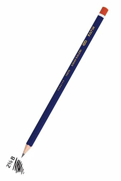 Fatih Exam Pencil 2.5 B 1Pcs Exam Pencil 2.5 B Soft Tip Pencil Easy to Erase