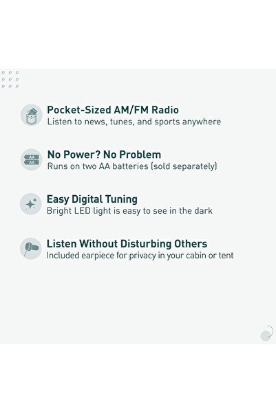 PANASONIC RF-P50 Portable Radio Silver - Portable Radios (AM,FM, 88-108 MHz, 53-170 kHz, 5.71 cm, 5.