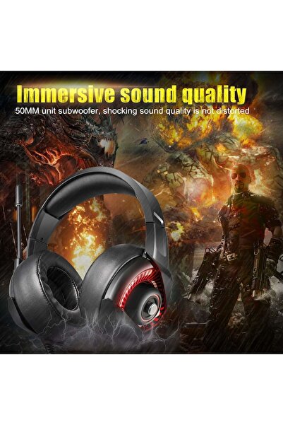 Onikuma Gaming Stereo Headset K6 Red