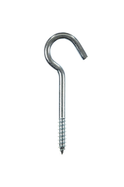 ACE 2-Piece Zinc Plated Screw-In Steel Ceiling Hook 5 Inch