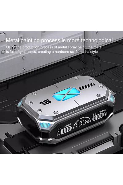 OEM Intelligent Wireless TWS Earbuds M41, Bluetooth 5.2, 360° Sound, LED Display, Waterproof