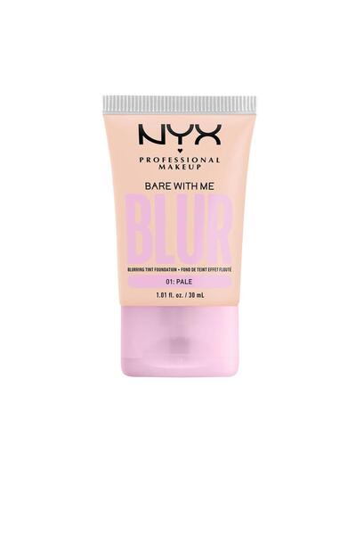 NYX Fond de ten cu finisaj mat BARE WITH ME BLUR 01 pale 30 ml