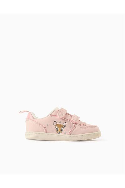 Ziddy Touch-fastening Trainers for Baby Girls 'Bambi', Pink