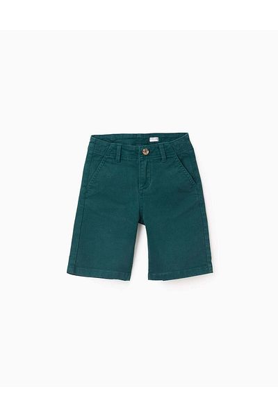 Ziddy Chino Shorts for Boys 'Midi', Dark Green