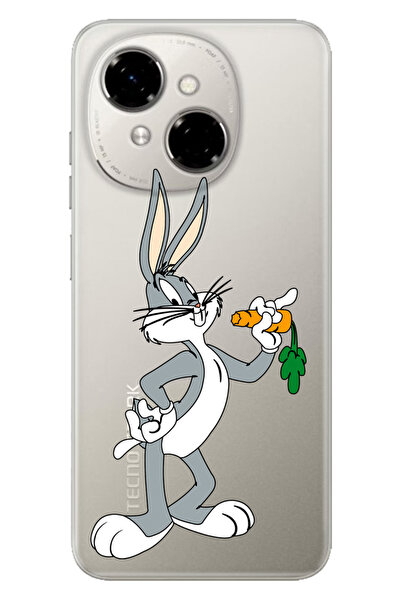 TECNO Spark Go 1 2025 Kılıf Tema Trendy Silikon Baskılı BugsBunny