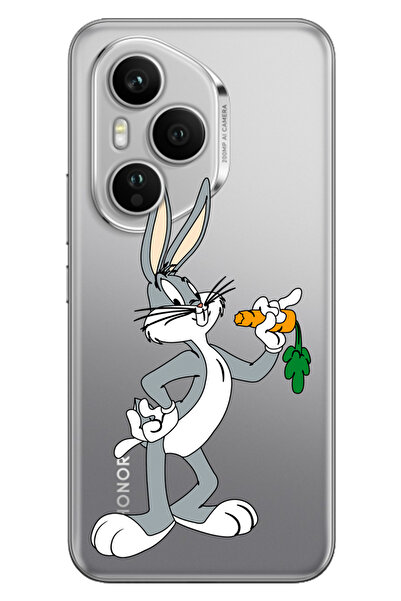 Cekuonline Honor 400 Pro Huawei Kılıf Tema Trendy Silikon Baskılı BugsBunny