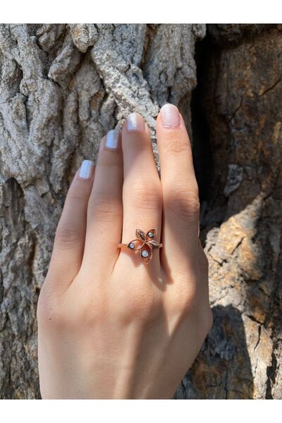 MAHMUT ÇİÇEK KUYUMCULUK Elmas Çiçekli Yüzük