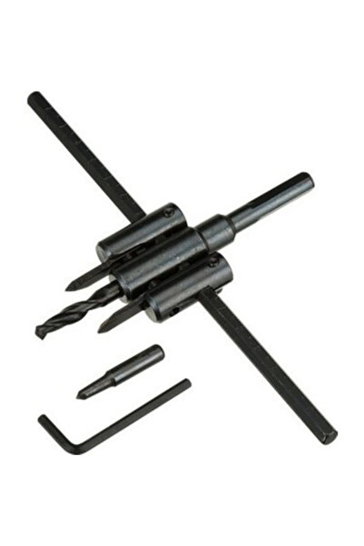 Genel Markalar Real Özs 8947 Ayarlı Delik Kesici Panç Seti 40-200 mm Ahşap ve...